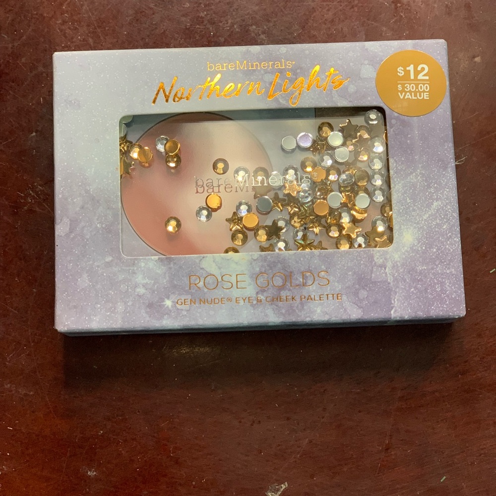 Bare minerals northern lights rose golds